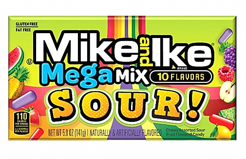 Mike and Ike Mega Mix Sour (12 x 142g)