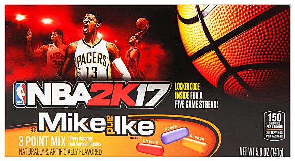 Mike and Ike NBA 2K17 (141g)