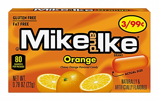Mike and Ike Orange (24 x 22g)