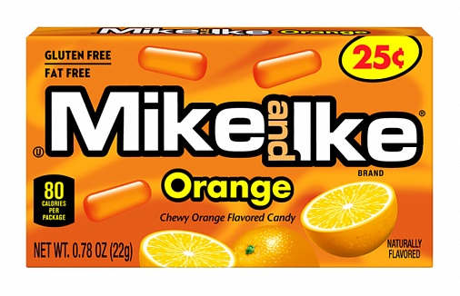 Mike and Ike Orange Minis (24 x 22g)