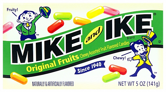 Mike and Ike Original Fruits Retro Box (141g)