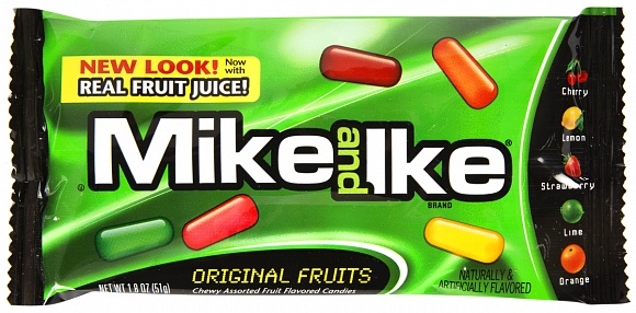 Mike and Ike Original Fruits (24 x 51g)