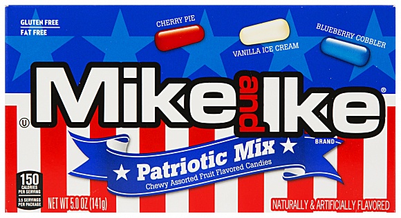 Mike and Ike Patriotic Mix (141g)