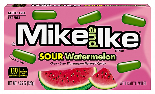Mike and Ike Sour Watermelon (12 x 120g)