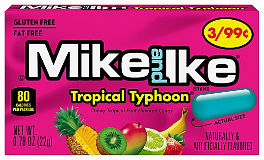 Mike and Ike Tropical Typhoon (24 x 22g)