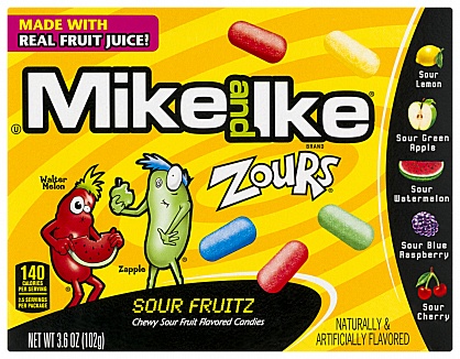 Mike and Ike Zours (12 x 102g)