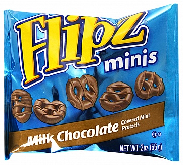 Milk Chocolate Pretzel Flipz Minis (Box of 12)