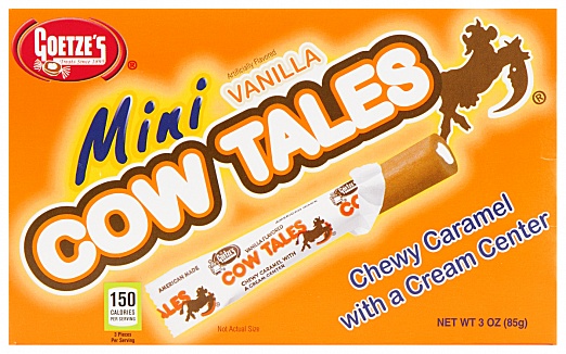 Mini Vanilla Cow Tales (85g) (Case of 12)