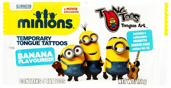 Minions Tung Toos (4 pack)