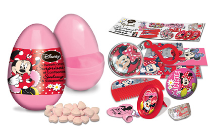 Minnie Mouse Surprise Eggs (Box of 18)