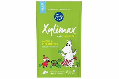 Moomin Apple & Peppermint Chewing Gum (Xylitol)