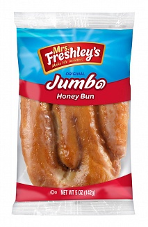 Mrs. Freshley's Jumbo Honey Buns (Box of 6)