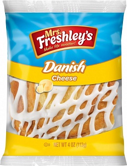 Mrs. Freshley's Round Cheese Danish (Box of 8)