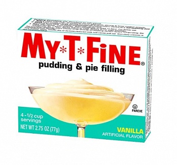 My-T-Fine Pudding & Pie Filling Vanilla (12 x 78g)