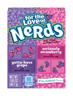 Nerds Gotta-Have Grape & Seriously Strawberry (24 x 47g)