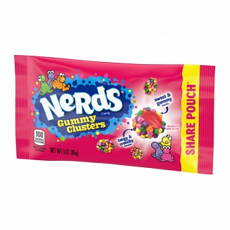 Nerds Gummy Clusters Share Pouch (12 x 85g)