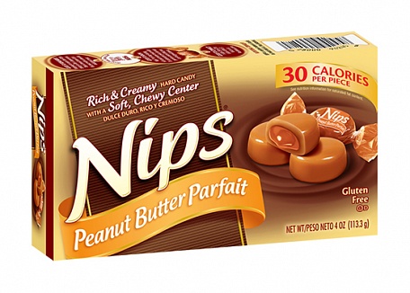 Nips Peanut Butter Parfait Hard Candy (12 x 113g)