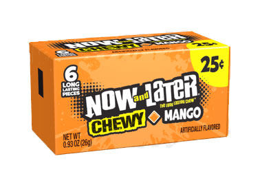 Now and Later Chewy Mango (24 x 26g)