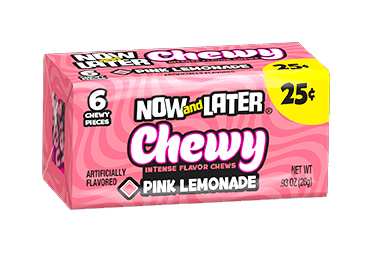 Now & Later Chewy Pink Lemonade (Box of 24)