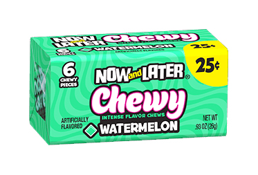 Now & Later Chewy Watermelon (12 x 24ct)