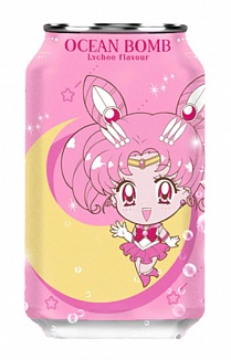 Ocean Bomb & Sailor Moon Lychee (24 x 330ml)