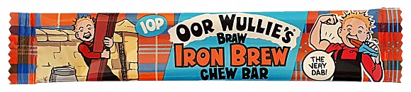 Oor Wullie's Braw Iron Brew Chew Bar (72 x 11g)