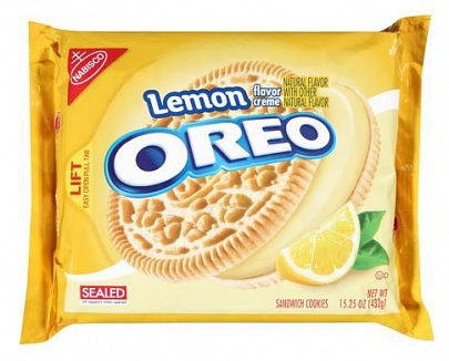 Lemon Creme Oreos (12 x 432g)