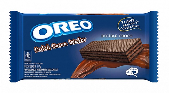Oreo Wafer Double Choco (24 x 117g)