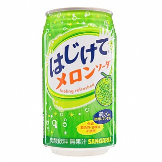Hajikete Melon Soda (24 x 350ml)