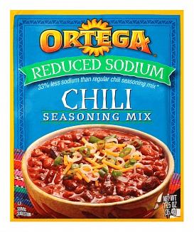 Ortega Reduced Sodium Chili Seasoning Mix (35g)