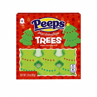 Peeps Marshmallow Christmas Trees 6-Pack (12 x 85g)