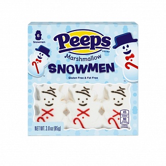 Peeps Marshmallow Snowmen 6-Pack (12 x 85g)