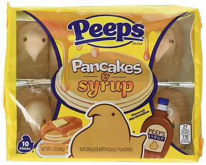 Peeps Pancakes & Syrup Chicks (10ct) (85g)
