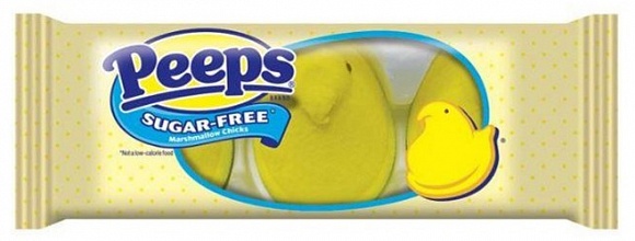 Peeps Sugar-Free Yellow Marshmallow Chicks (28g)