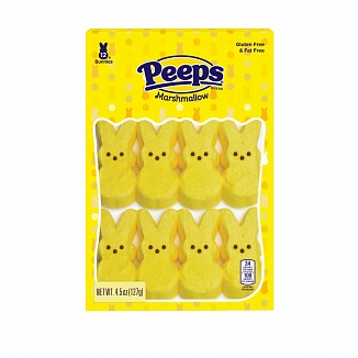 Peeps Yellow Marshmallow Bunnies (12ct) (24 x 127g)