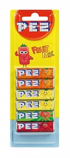 Pez Refills Fruit Mix 6 Pack (18 x 51g)