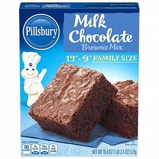 Pillsbury Brownie Mix Milk Chocolate (12 x 521g)