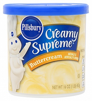 Pillsbury Creamy Supreme Buttercream Frosting (8 x 453g)