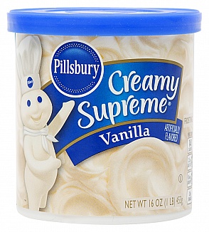 Pillsbury Creamy Supreme Vanilla Frosting (453g)
