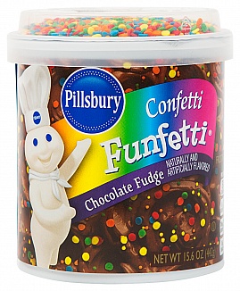 Pillsbury Funfetti Chocolate Fudge Frosting (443g)