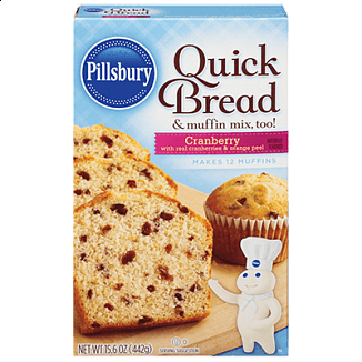 Pillsbury Quick Bread Mix Cranberry (12 x 422g)