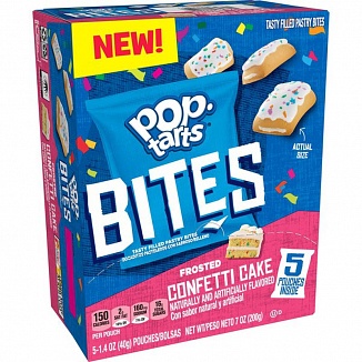 Pop-Tarts Bites Frosted Confetti Cake 5 Pack (5 x 200g)