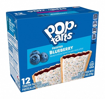 Pop-Tarts Frosted Blueberry (12 x 576g)