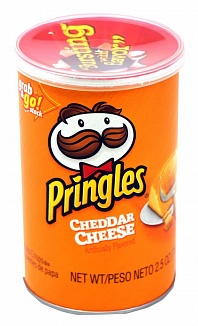 Pringles Grab & Go Cheddar Cheese (12 x 71g)