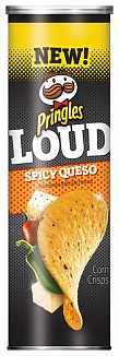 Pringles LOUD Spicy Queso (154g)