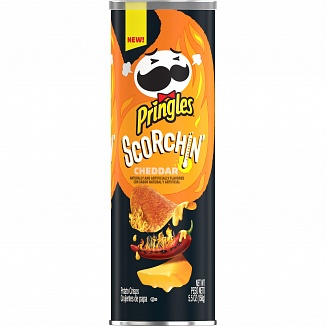 Pringles Scorchin' Cheddar (14 x 158g)