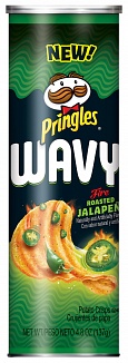 Pringles Wavy Fire Roasted Jalapeno (137g)