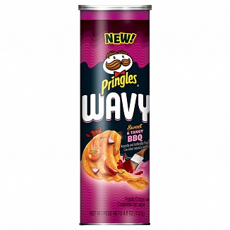 Pringles Wavy Sweet & Spicy BBQ (137g)