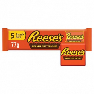 Reese's Cups Snack Size 5-Pack (18 x 77g)