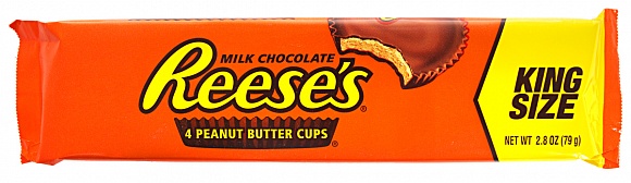 Reese's Milk Chocolate Peanut Butter Cups (King Size) (Box of 24)
